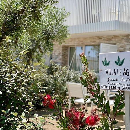 Villa Le Agavi Luxory Beach Surfhouse Bellaria-Igea Marina Exteriör bild