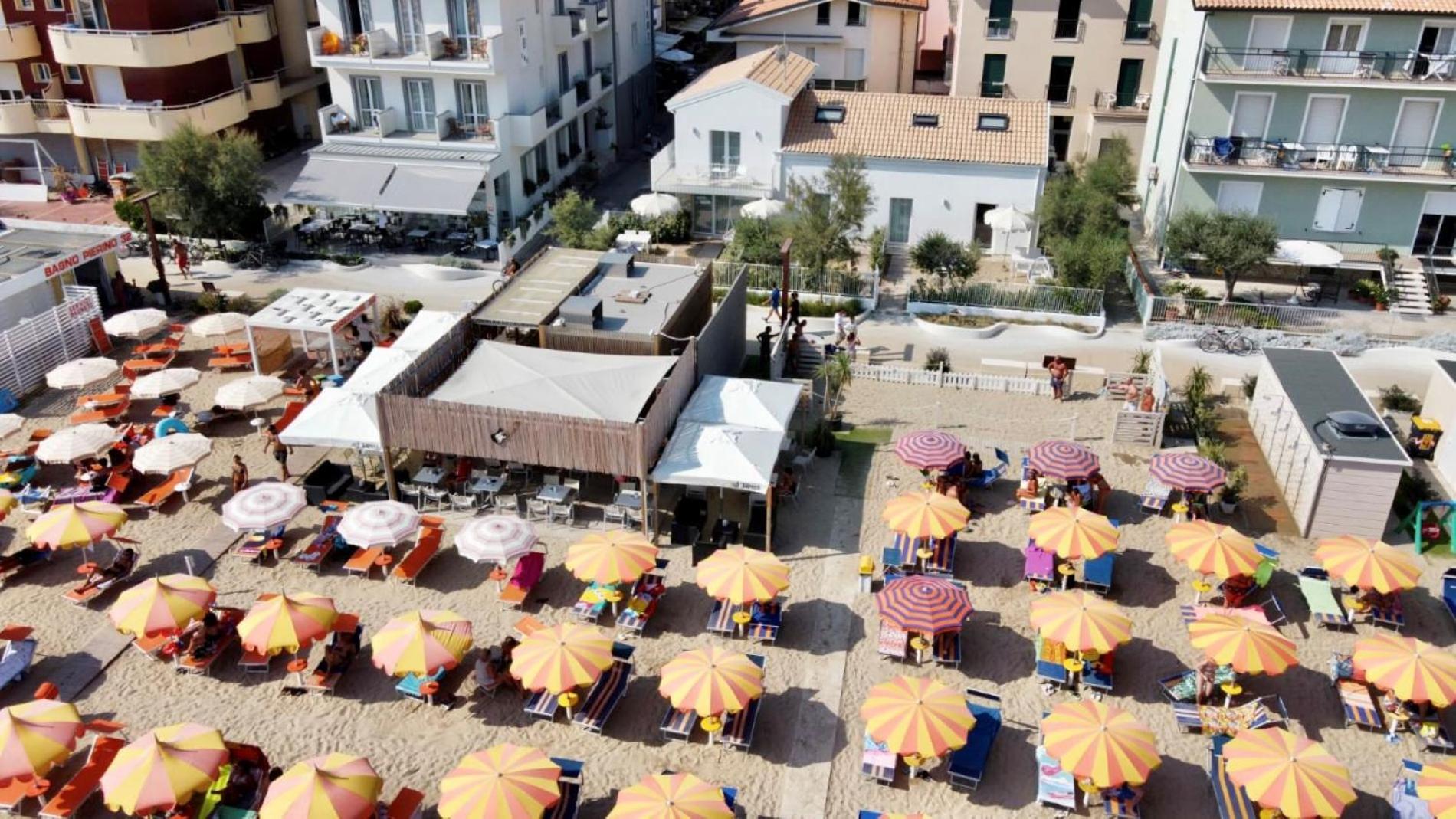 Villa Le Agavi Luxory Beach Surfhouse Bellaria-Igea Marina Exteriör bild